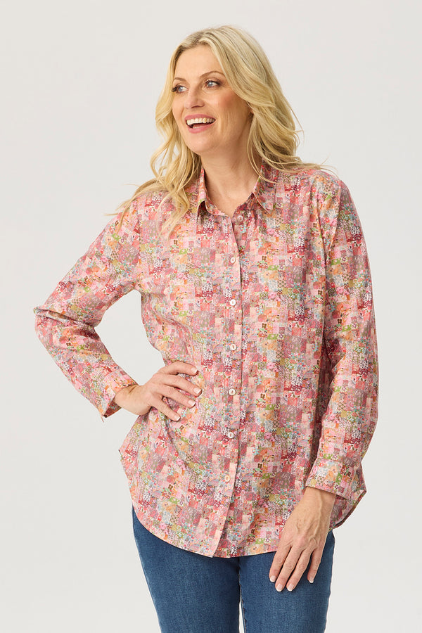 Archive Patchwork Liberty L/s Shirt
