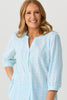 Mondello Stripe 3/4 Slv Shirt