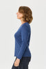 Hedrena V Neck Long Sleeve Top