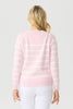 SHELLEY STRIPE BUTTON SWEATER