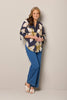 Lucia V-neck 3/4 Slv Tunic Top