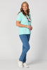 EVERYDAY RIBBON TRIM S/SLV TEE