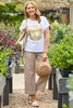 Darcy 7/8 Zip Wide Leg Jean