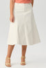 Gored Denim Skirt