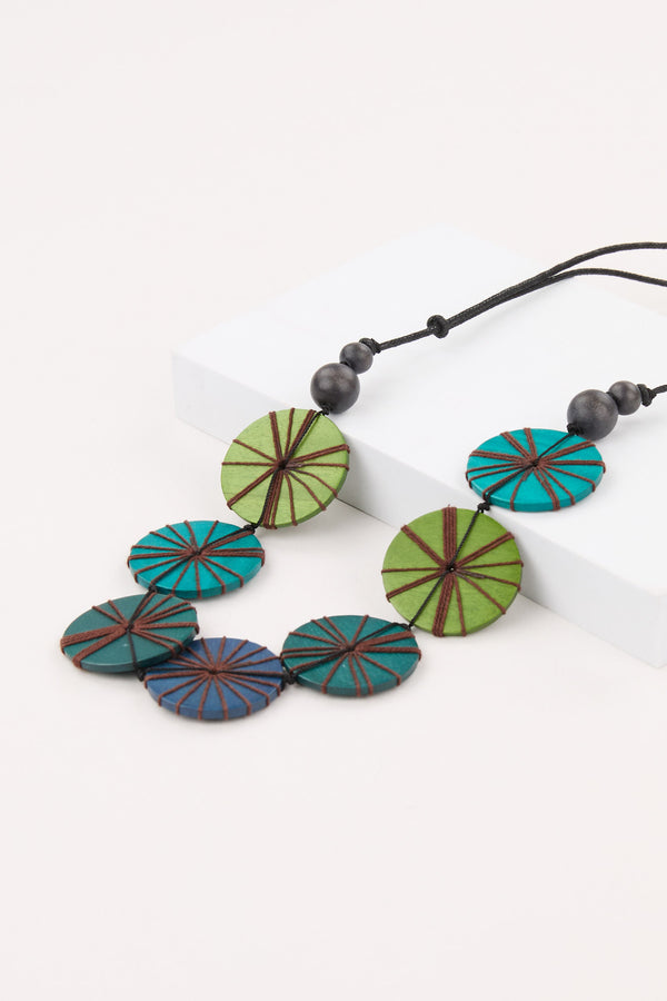 Elodie Wooden Necklace