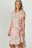 Summer Essence Curve Hem Dress