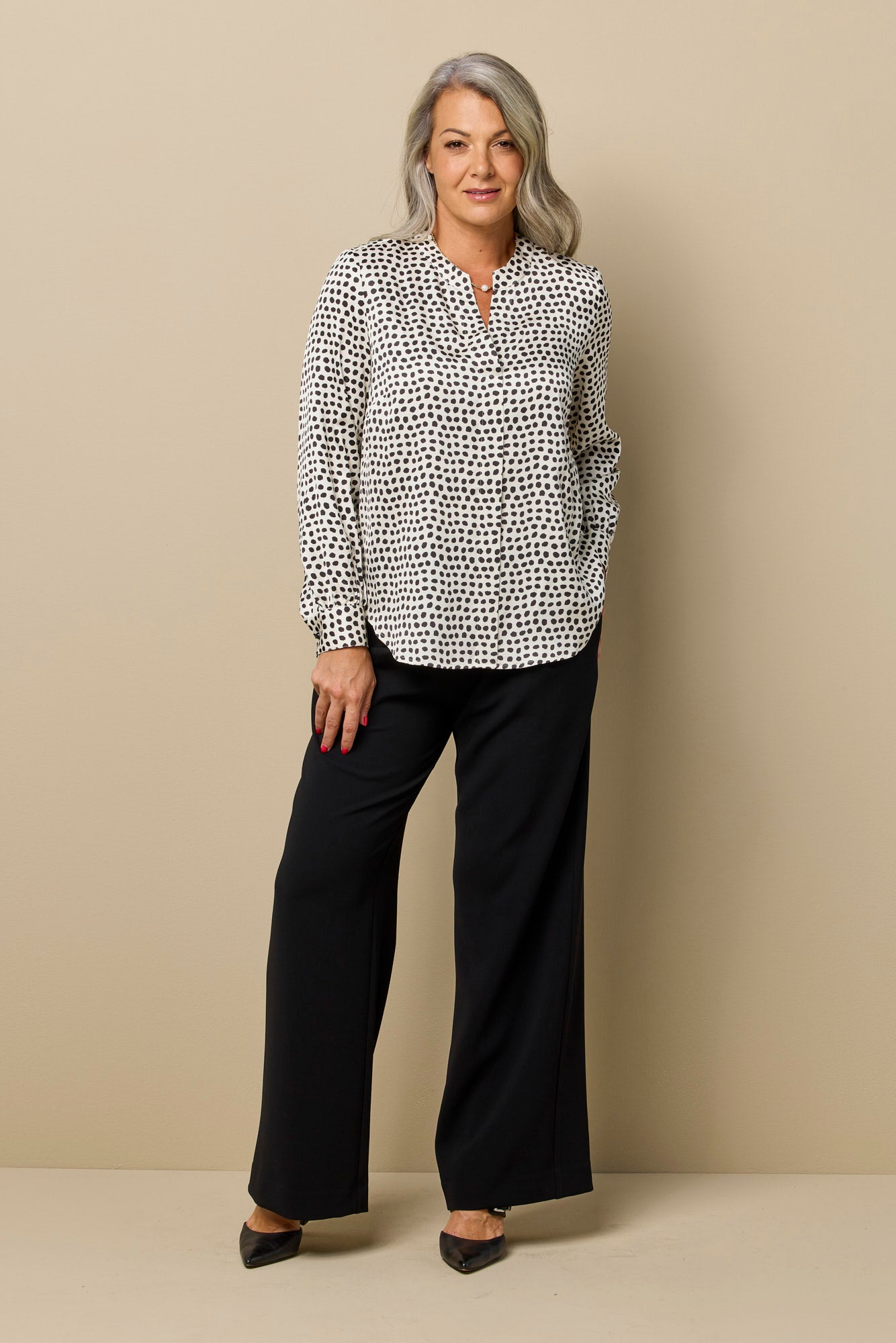 Minay Long Sleeve Blouse