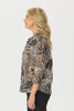 Lana 3/4 Sleeve Cocoon Shirt