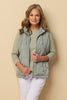 Lakeshore Zip Up Ruched Vest