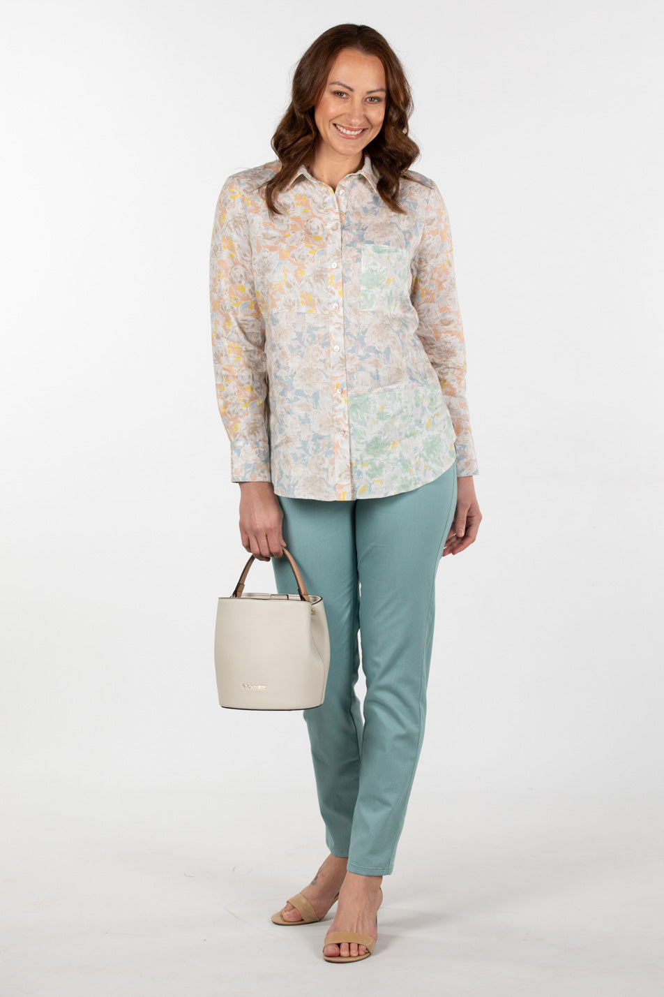 FLORA PATCHWORK SHIRT