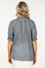 SALENTO PUFF SLV PINTUCK SHIRT