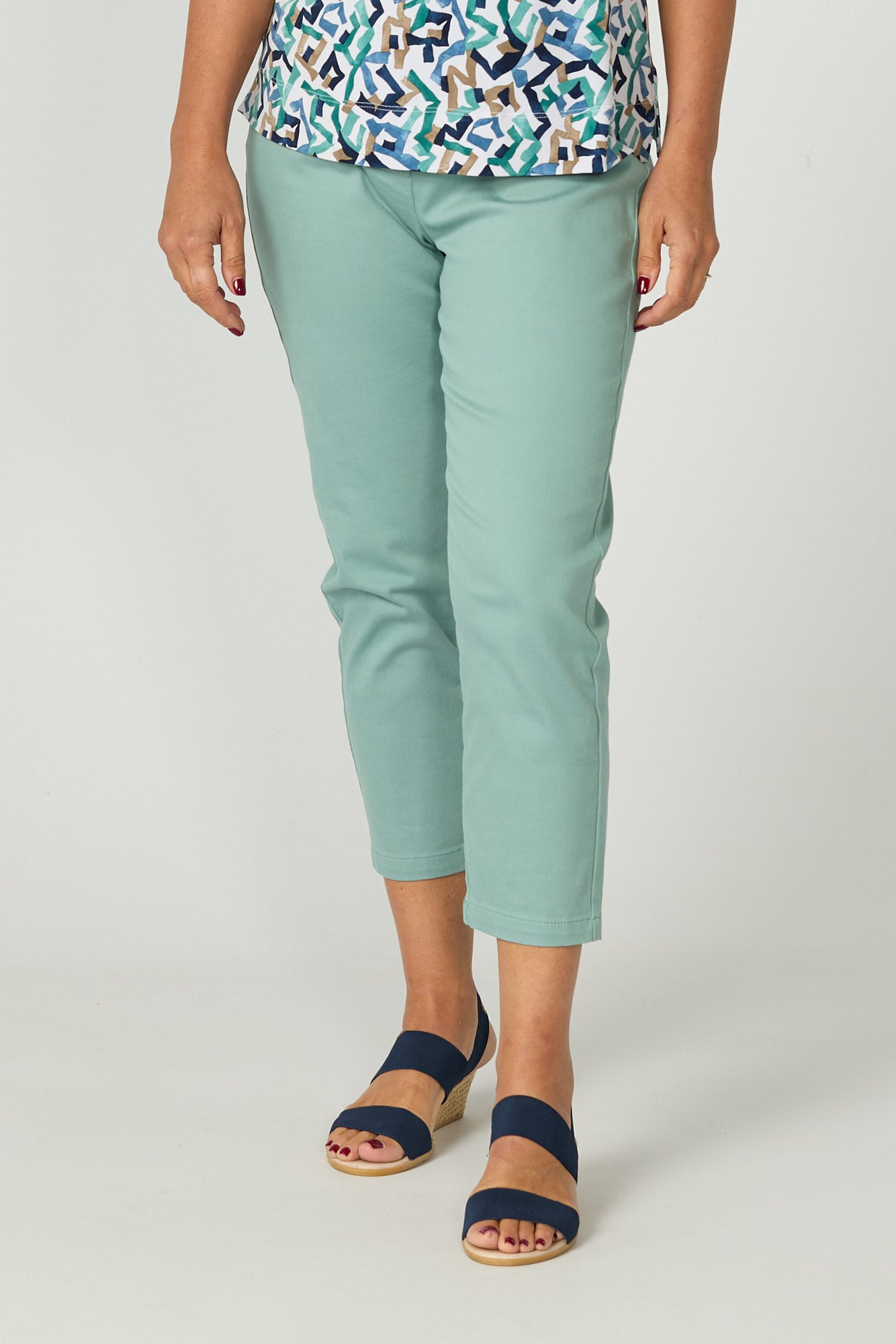 SANDY STRETCH 7/8 PULL ON JEAN