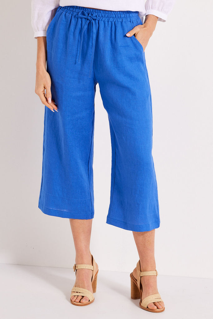 COLOGNE PULL ON CROP PANT