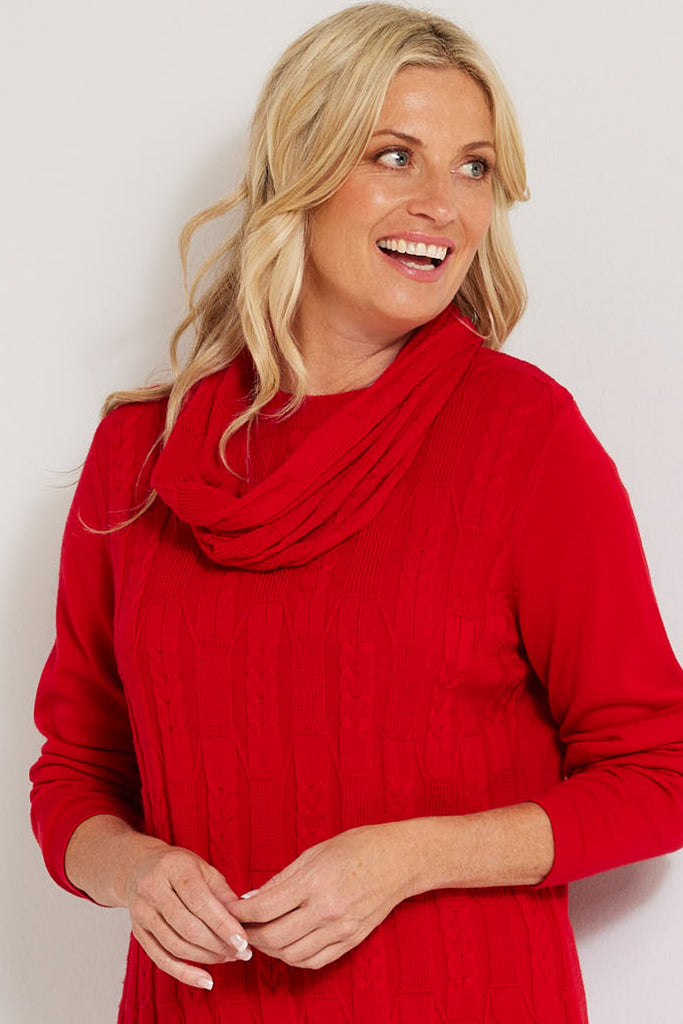 ROSSA TEXTURED SNOOD