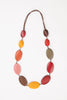 ELIANA WOOD BEAD NECKLACE