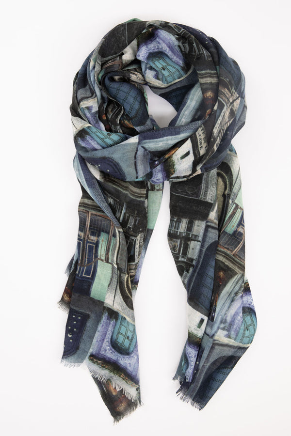 AVERY WOOL SILK SCARF