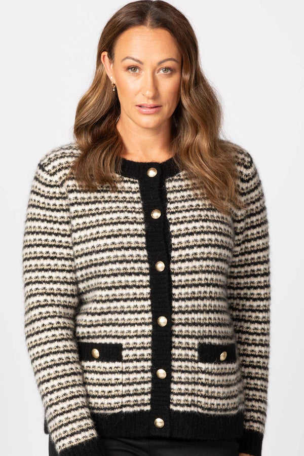 AVELINE BOUCLE CARDIGAN